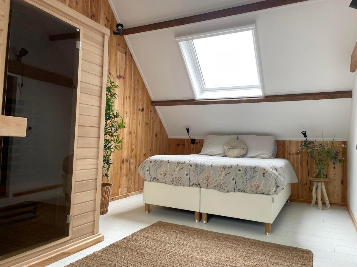 B & B 'Droom In De Polder De Suite Met Prive Sauna Arnemuiden Exterior foto